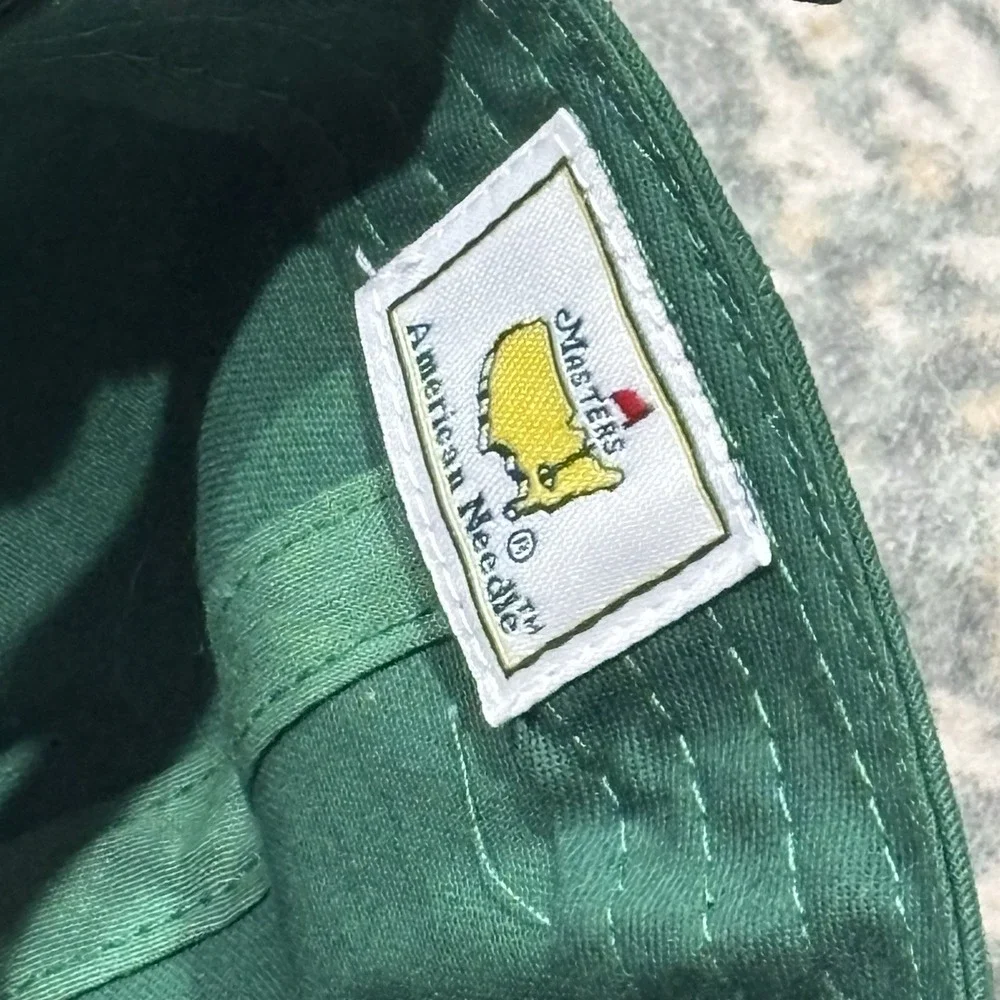 Masters Tournament golf hat Strap back  EUC